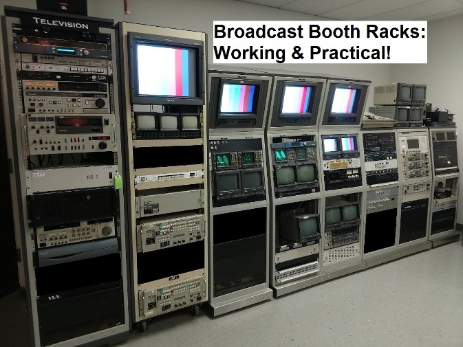 broadcast booth racks
