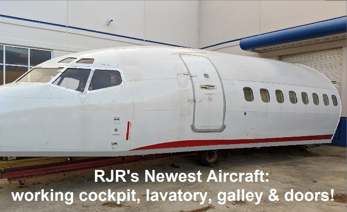 RJR Props - Commercial Plane for Film Rental
