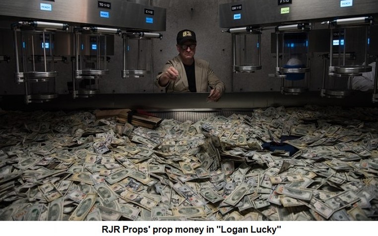 RJR Props - Money in Logan Lucky