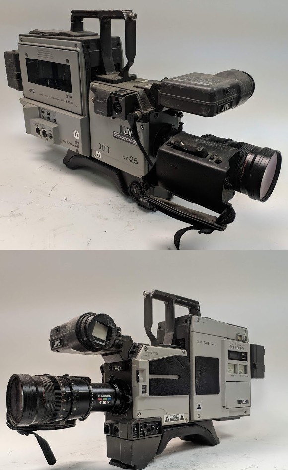 Vintage news camera prop - jvc-ky25u camera