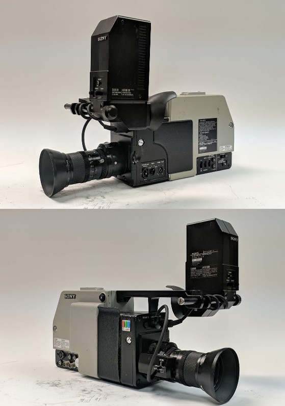 Vintage news camera prop - sony dxc-1800 camera