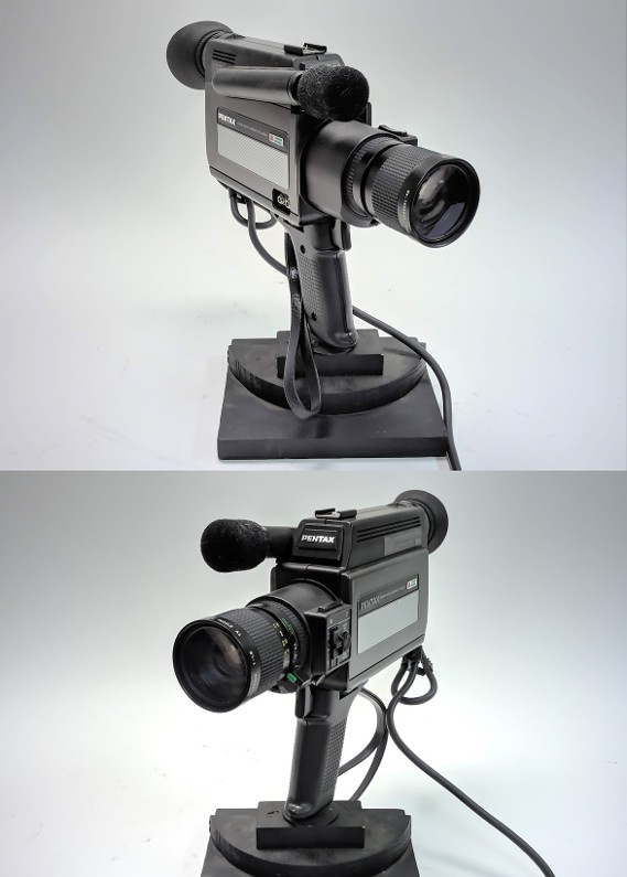 Vintage panasonic  movie camera prop - pentax pc-k030a camera