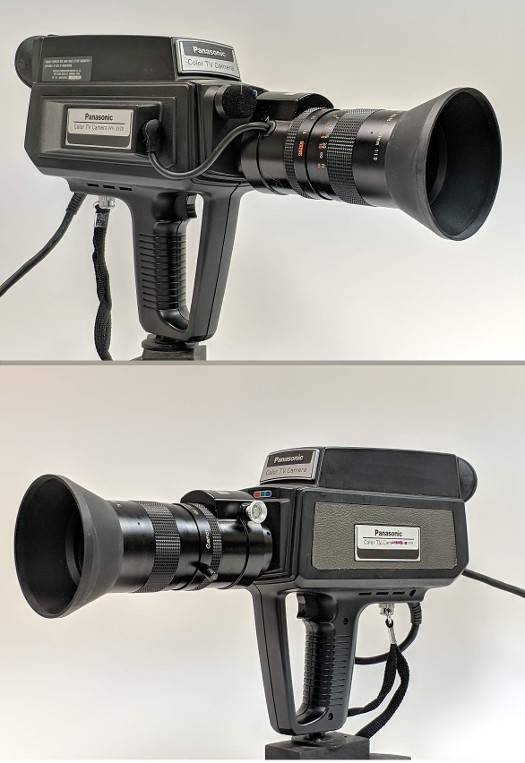 Vintage video camera prop - panasonic color tv camera wv-3320
