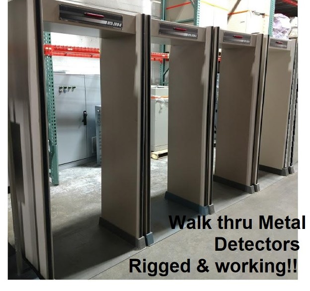 rjr props - walk thru metal detector