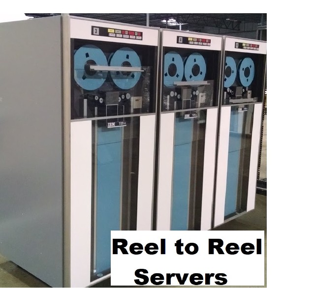 Vintage Reel to Reel Servers