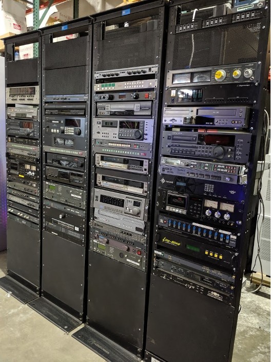 Radio Station Racks props, Radio Station Props, Audio Servers, Audio Server Props