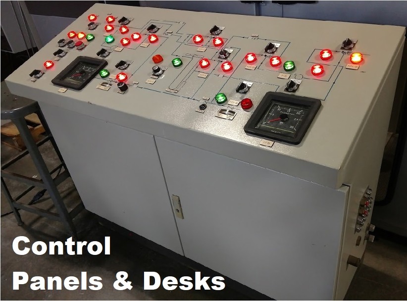 nuclear power station - control panel prop