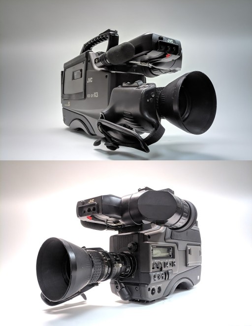 ENG News camera prop - JVC gy-x3u camera, ENG News Camera Prop
