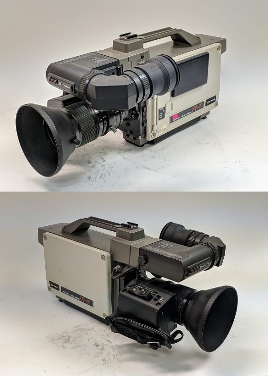 Vintage ENG news camera prop - hitachi fp-7