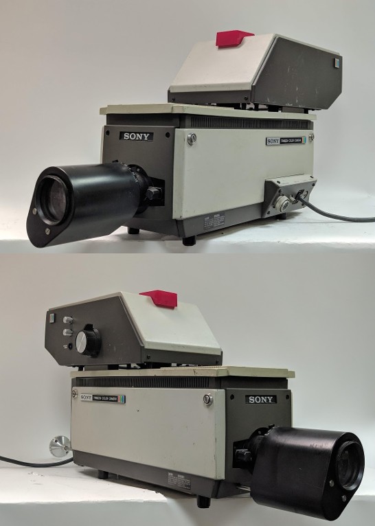 Vintage studio camera prop - sony trinicon color camera
