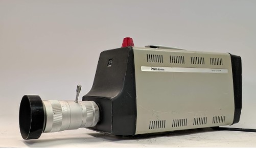 Vintage video camera prop - panasonic wv-341p camera