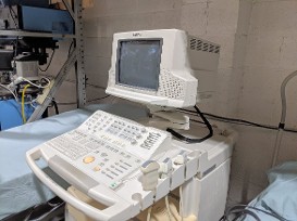 Ultrasound machine prop